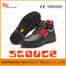 Tipo de sapatos de segurança e couro Botas de segurança de mineração de material superior